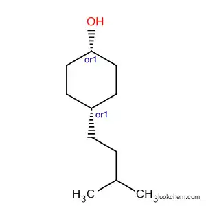 Molecular Structure of 880876-81-3 (Cyclohexanol, 4-(3-methylbutyl)-, cis-)