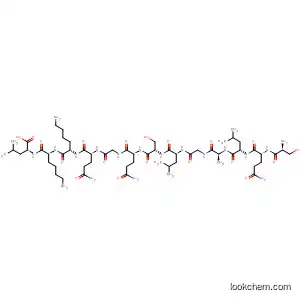 Molecular Structure of 881188-11-0 (L-Leucine,
L-seryl-L-glutaminyl-L-leucyl-L-alanylglycyl-L-leucyl-L-seryl-L-glutaminylglyc
yl-L-glutaminyl-L-lysyl-L-lysyl-)