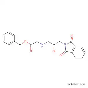Molecular Structure of 882168-22-1 (Glycine,
N-[3-(1,3-dihydro-1,3-dioxo-2H-isoindol-2-yl)-2-hydroxypropyl]-,
phenylmethyl ester)