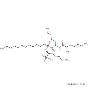 Molecular Structure of 882171-90-6 (L-Lysinamide, L-lysyl-L-lysyl-12-aminododecanoyl-)