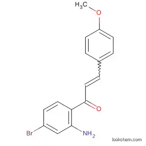 Molecular Structure of 882854-36-6 (2-Propen-1-one, 1-(2-amino-4-bromophenyl)-3-(4-methoxyphenyl)-)