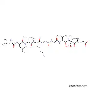 Molecular Structure of 882872-47-1 (L-Valine,
L-leucyl-L-leucyl-L-isoleucyl-L-lysylglycylglycyl-L-valyl-L-a-glutamyl-)
