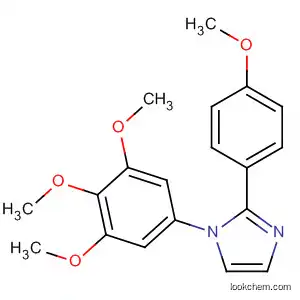 Molecular Structure of 882971-07-5 (1H-Imidazole, 2-(4-methoxyphenyl)-1-(3,4,5-trimethoxyphenyl)-)