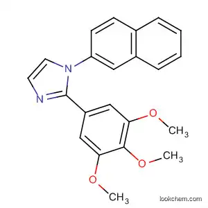 Molecular Structure of 882971-13-3 (1H-Imidazole, 1-(2-naphthalenyl)-2-(3,4,5-trimethoxyphenyl)-)