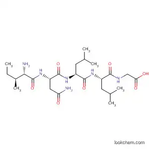 Molecular Structure of 883969-65-1 (Glycine, L-isoleucyl-L-asparaginyl-L-leucyl-L-leucyl-)