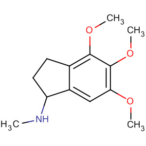 1H-Indene-1-methanamine, 2,3-dihydro-4,5,6-trimethoxy-, (1R)-
