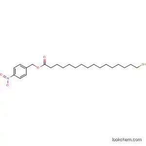 Molecular Structure of 891501-62-5 (Hexadecanoic acid, 16-mercapto-, (4-nitrophenyl)methyl ester)
