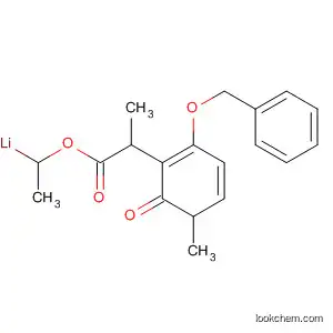 Molecular Structure of 895582-81-7 (Benzenepropanoic acid, a-methyl-b-oxo-4-(phenylmethoxy)-, ethyl
ester, ion(1-), lithium)