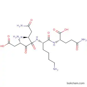 Molecular Structure of 898534-00-4 (L-Glutamine, L-a-aspartyl-L-asparaginyl-L-lysyl-)