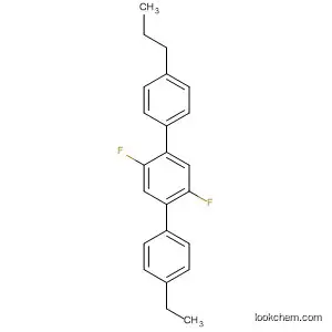 Molecular Structure of 903902-23-8 (1,1':4',1''-Terphenyl, 4-ethyl-2',5'-difluoro-4''-propyl-)