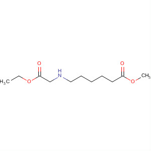 Hexanoic acid, 6-[(2-ethoxy-2-oxoethyl)amino]-, methyl ester