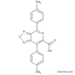 Molecular Structure of 908866-53-5 ([1,2,5]Oxadiazolo[3,4-c]pyridine-6-carboxylic acid,
4,7-bis(4-methylphenyl)-)