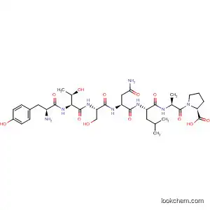 Molecular Structure of 909016-97-3 (L-Proline, L-tyrosyl-L-threonyl-L-seryl-L-asparaginyl-L-leucyl-L-alanyl-)