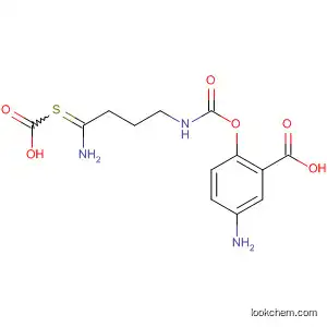 Benzoic acid,
5-amino-2-[[[[(1S)-4-amino-1-carboxy-4-thioxobutyl]amino]carbonyl]oxy]
-
