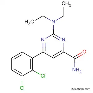 4-Pyrimidinecarboxamide, 6-(2,3-dichlorophenyl)-2-(diethylamino)-