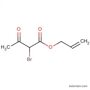 Molecular Structure of 916235-34-2 (Butanoic acid, 2-bromo-3-oxo-, 2-propen-1-yl ester)