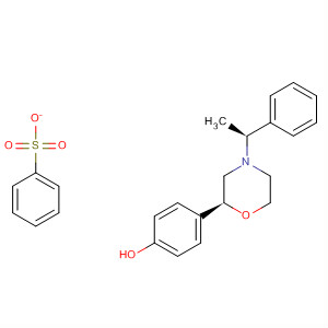 Phenol, 4-[(2S)-4-[(1S)-1-phenylethyl]-2-morpholinyl]-,  1-benzenesulfonate