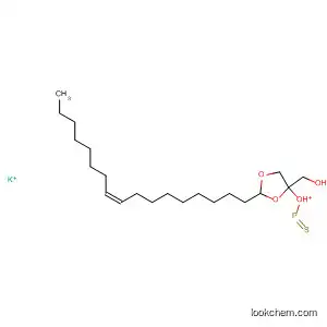 Molecular Structure of 921192-19-0 (1,3-Dioxolane-4-methanol, 2-(9Z)-9-heptadecen-1-yl-, 4-(dihydrogen
phosphorothioate), potassium salt (1:1))