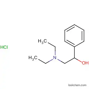 Molecular Structure of 1014-31-9 (Benzenemethanol, a-[(diethylamino)methyl]-, hydrochloride)