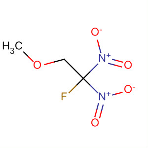 Molecular Structure of 17003-77-9 (Ethane, 1-fluoro-2-methoxy-1,1-dinitro-)