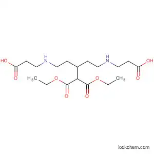 Molecular Structure of 921927-07-3 (Propanedioic acid,
2-[3-[(2-carboxyethyl)amino]-1-[2-[(2-carboxyethyl)amino]ethyl]propyl]-,
1,3-diethyl ester)
