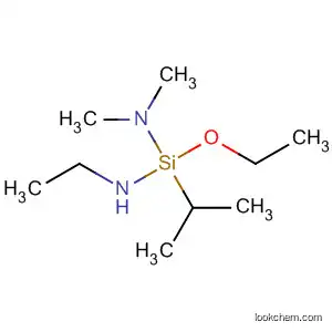 Molecular Structure of 923560-76-3 (Silanediamine, 1-ethoxy-N'-ethyl-N,N-dimethyl-1-(1-methylethyl)-)