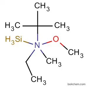 Molecular Structure of 923560-97-8 (Silanamine, 1-(1,1-dimethylethyl)-1-ethyl-1-methoxy-N-methyl-)