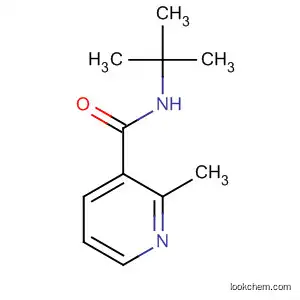 Molecular Structure of 923563-42-2 (3-Pyridinecarboxamide, N-(1,1-dimethylethyl)-2-methyl-)
