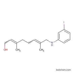 Molecular Structure of 923580-40-9 (2,6-Octadien-1-ol, 8-[(3-iodophenyl)amino]-3,7-dimethyl-)