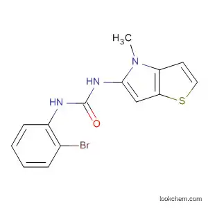 Urea, N-(2-bromophenyl)-N'-(4-methyl-4H-thieno[3,2-b]pyrrol-5-yl)-