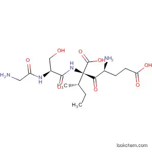 Molecular Structure of 925241-33-4 (L-Isoleucine, glycyl-L-seryl-L-a-glutamyl-)