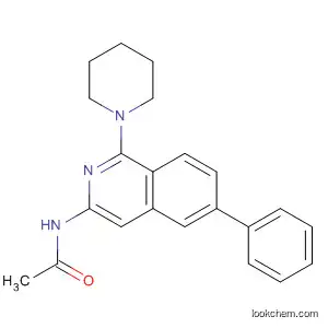 Acetamide, N-[6-phenyl-1-(1-piperidinyl)-3-isoquinolinyl]-