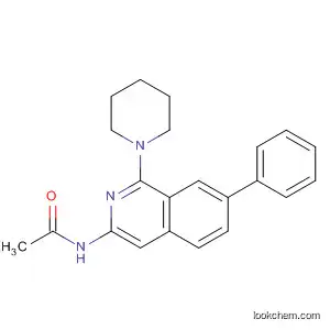 Molecular Structure of 925672-92-0 (Acetamide, N-[7-phenyl-1-(1-piperidinyl)-3-isoquinolinyl]-)