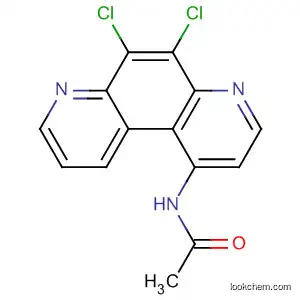 Molecular Structure of 927810-24-0 (Acetamide, N-(5,6-dichloro-4,7-phenanthrolin-1-yl)-)