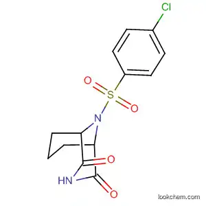 Molecular Structure of 928055-98-5 (3,9-Diazabicyclo[3.3.1]nonane-2,4-dione, 9-[(4-chlorophenyl)sulfonyl]-)