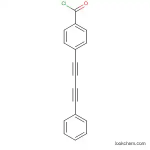 Molecular Structure of 928155-87-7 (Benzoyl chloride, 4-(4-phenyl-1,3-butadiyn-1-yl)-)