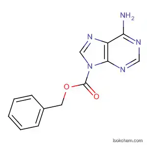 9H-Purine-9-carboxylic acid, 6-amino-, phenylmethyl ester