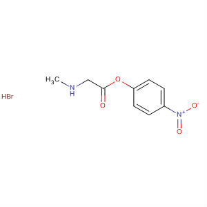 Glycine, N-methyl-, 4-nitrophenyl ester, monohydrobromide