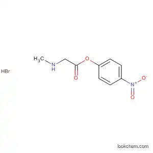 Molecular Structure of 2441-75-0 (Glycine, N-methyl-, 4-nitrophenyl ester, monohydrobromide)