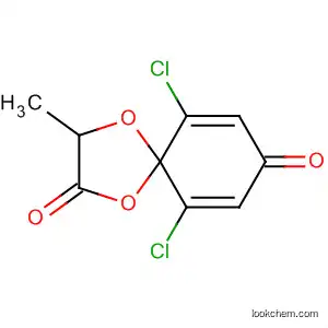 Molecular Structure of 29000-30-4 (1,4-Dioxaspiro[4.5]deca-6,9-diene-2,8-dione, 6,10-dichloro-3-methyl-)