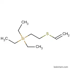 Molecular Structure of 4520-23-4 (Silane, [2-(ethenylthio)ethyl]triethyl-)