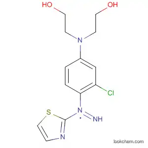 Molecular Structure of 66104-45-8 (Ethanol, 2,2'-[[3-chloro-4-(2-thiazolylazo)phenyl]imino]bis-)