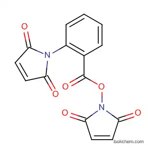 Molecular Structure of 67806-07-9 (1H-Pyrrole-2,5-dione,
1-[[2-(2,5-dihydro-2,5-dioxo-1H-pyrrol-1-yl)benzoyl]oxy]-)