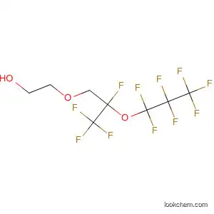 Molecular Structure of 67822-71-3 (Ethanol, 2-[2,3,3,3-tetrafluoro-2-(heptafluoropropoxy)propoxy]-)