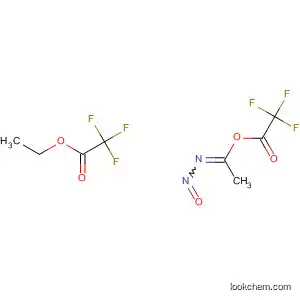 Molecular Structure of 69981-28-8 (Acetic acid, trifluoro-, (nitrosoimino)di-2,1-ethanediyl ester)