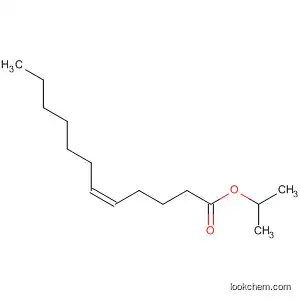 Molecular Structure of 71597-90-5 (5-Dodecenoic acid, 1-methylethyl ester, (Z)-)