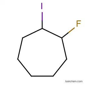 Molecular Structure of 77517-69-2 (Cycloheptane, 1-fluoro-2-iodo-)