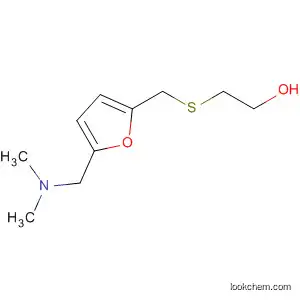 Molecular Structure of 81074-82-0 (Ethanol, 2-[[[5-[(dimethylamino)methyl]-2-furanyl]methyl]thio]-)