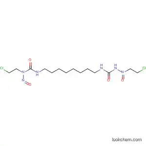 Molecular Structure of 87120-39-6 (Urea, N,N''-1,8-octanediylbis[N'-(2-chloroethyl)-N'-nitroso-)
