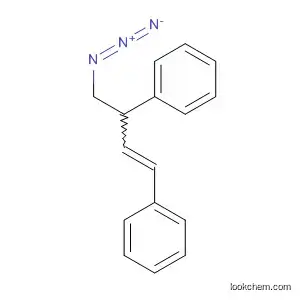 Molecular Structure of 87977-51-3 (Benzene, 1,1'-[3-(azidomethyl)-1-propene-1,3-diyl]bis-)